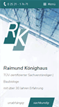 Mobile Screenshot of koenighaus.de